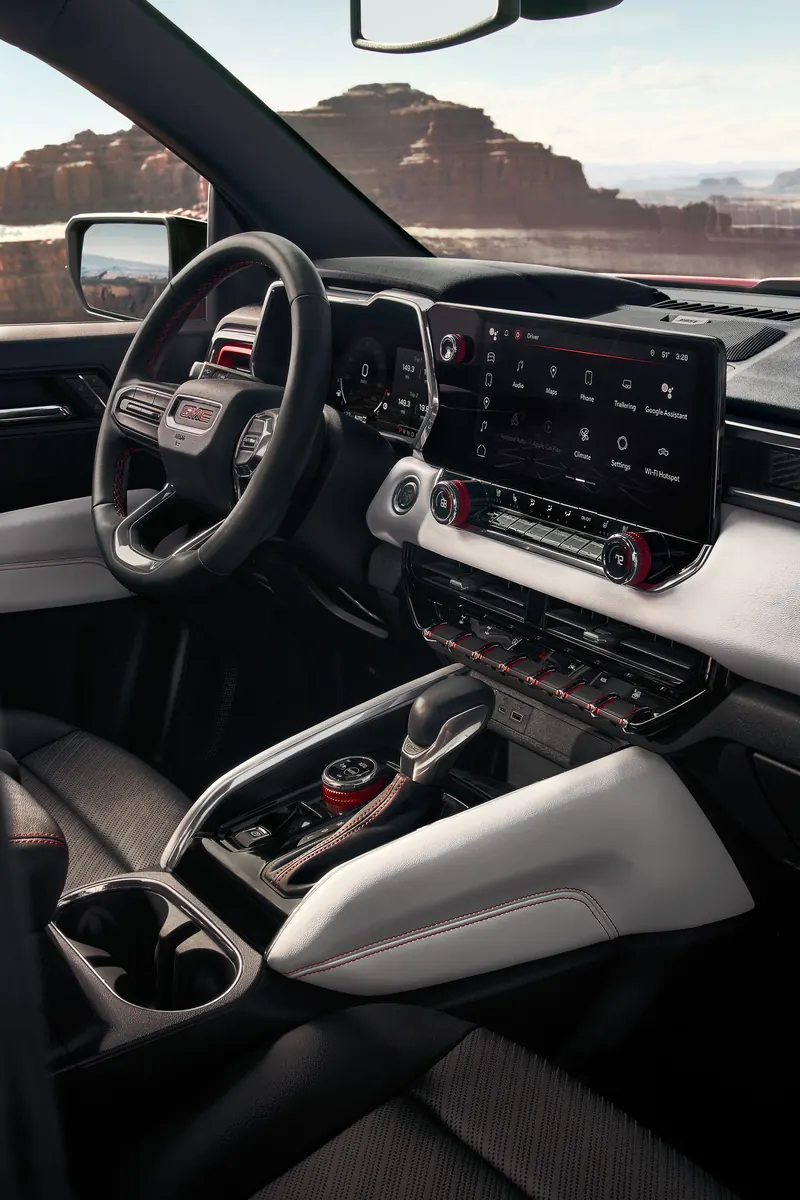 2026 GMC Canyon infotainment system at Hug GMC in CHARLESTON AR